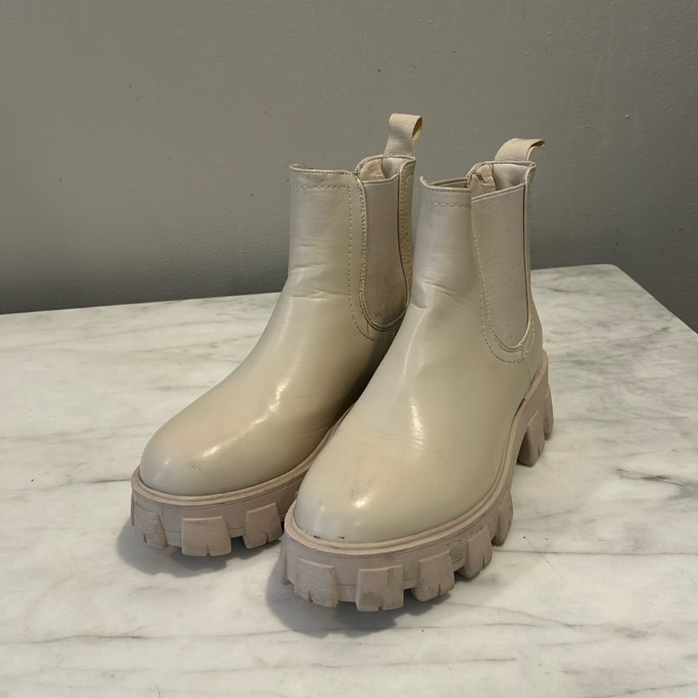 Off white ankle booties